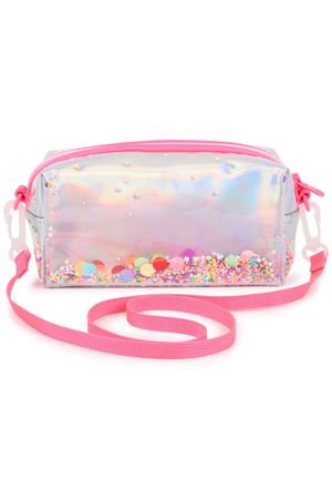 Borsa a tracolla con dettaglio confetti color argento BILLIEBLUSH KIDS | U22031Z41